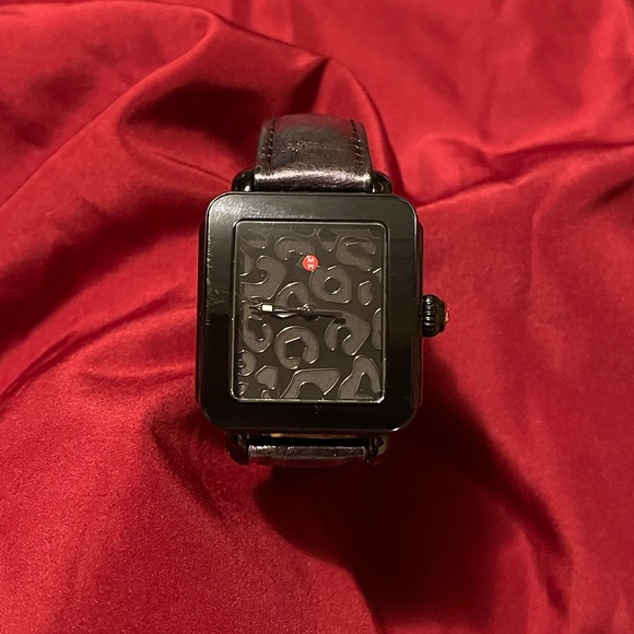Michele Deco Sport Noir Watch - Picture 1 of 7